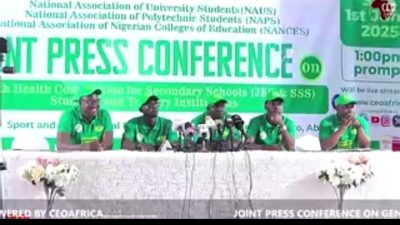 Tertiary student associations commit to  reducing Nigeria’s high malaria burden
